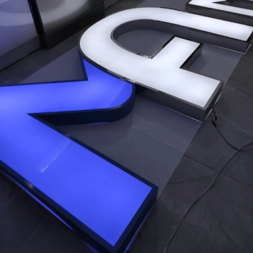 Letra Módulo LED Azul