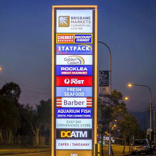 Totem con LED