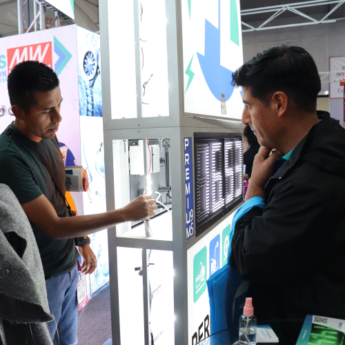 Exposición Intalación LED
